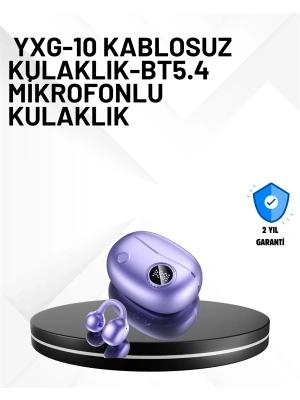 YXG10 Bluetooth Kulaklık – Cilt Dostu, Uzun Pil, Çift Dil Destekli Akıllı Tasarım