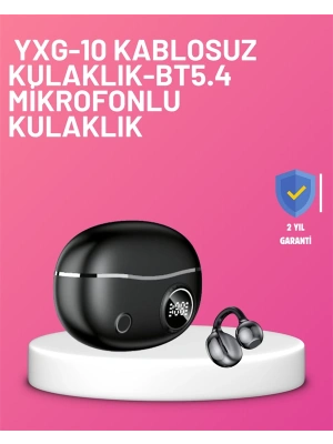 YXG10 Klipsli Açık Kulaklık – Spor İçin Uygun, APTX Ses, Ergonomik Yapı
