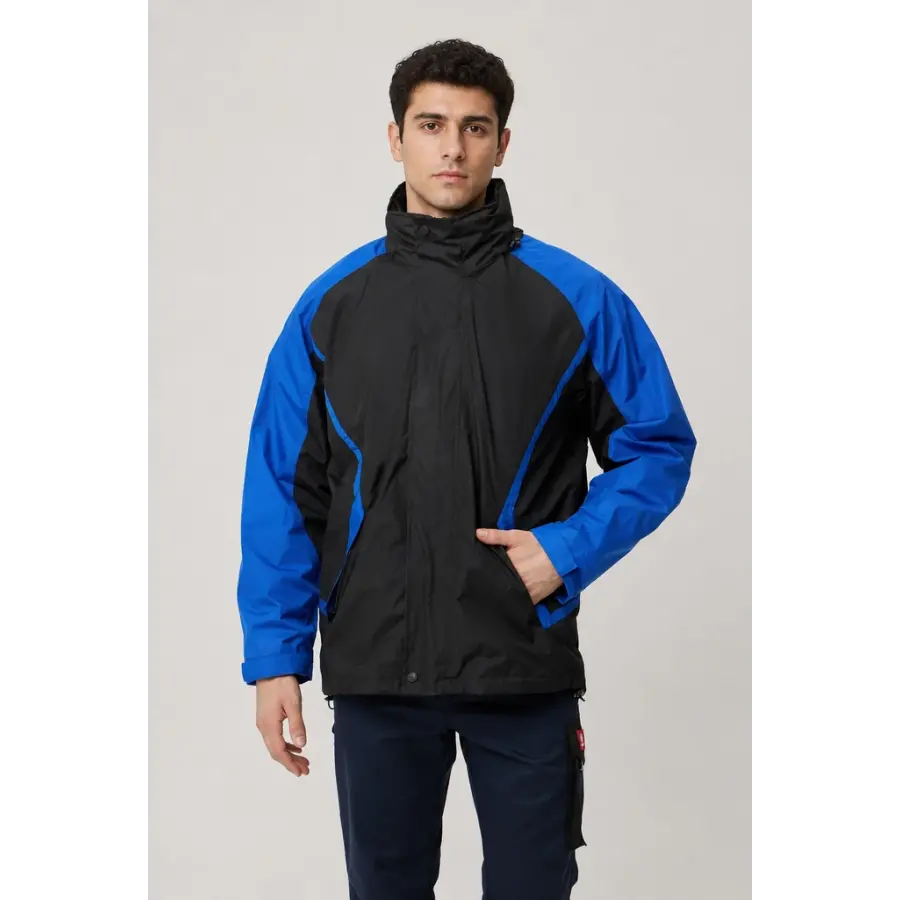 3in1 Parka - Siyah-Saks Mavi