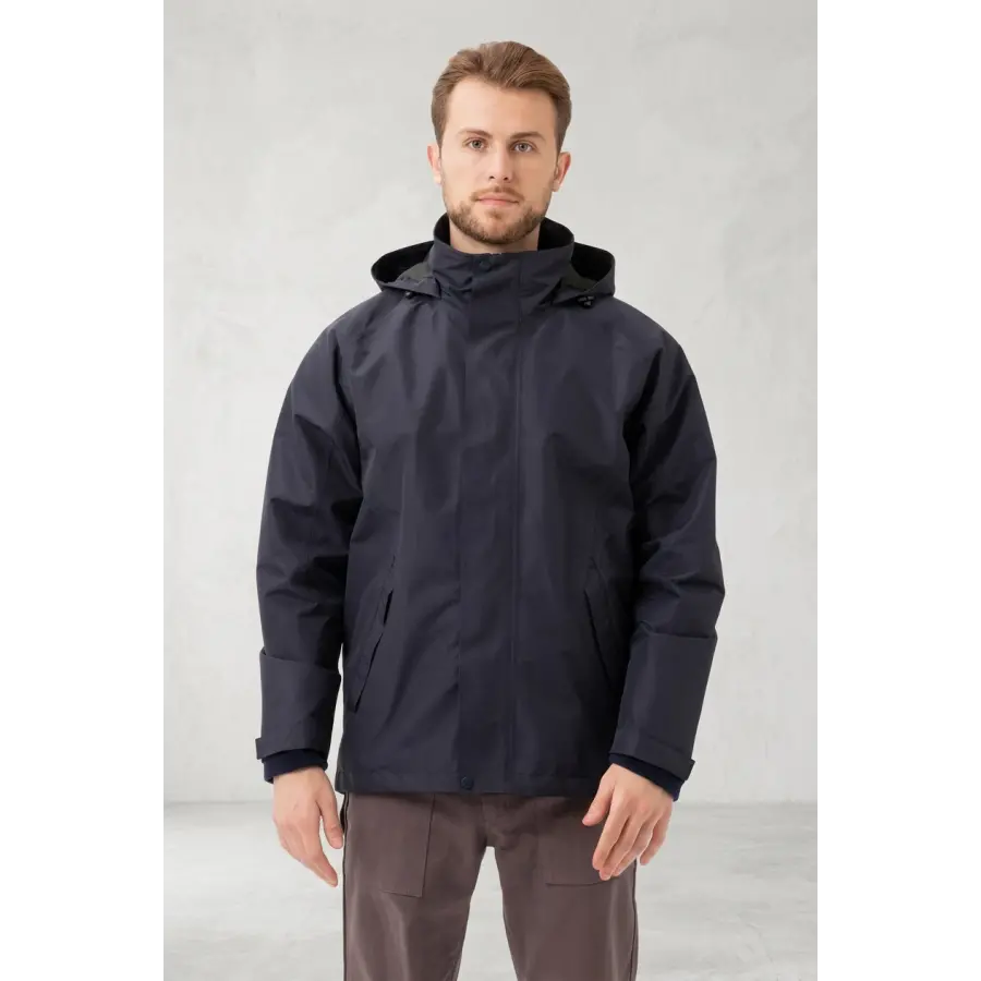 Çıkarılabilir Polarlı 3in1 Kışlık Parka - Lacivert