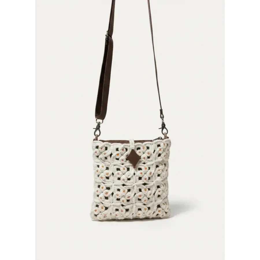 Hand-Knitted Handbag and Shoulder Bag