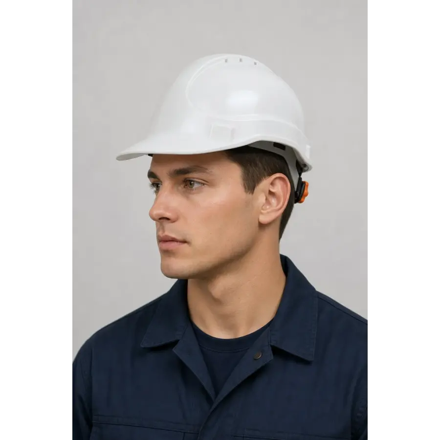 Karam KB660 Vidalı Baret - Beyaz