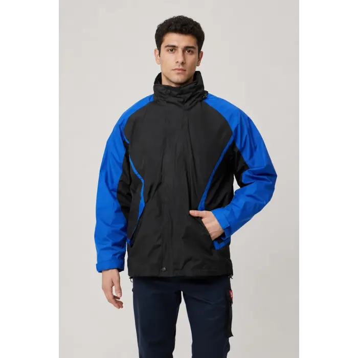 3in1 Parka - Siyah-Saks Mavi