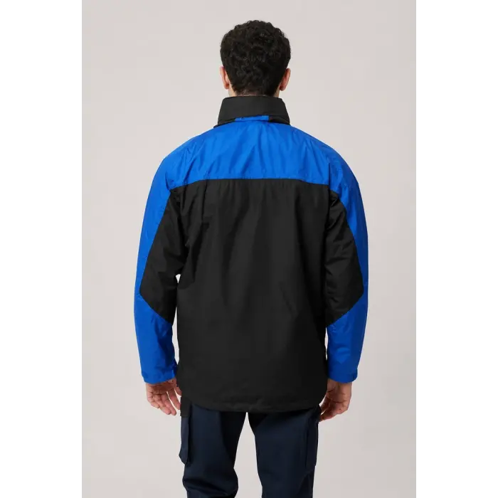 3in1 Parka - Siyah-Saks Mavi