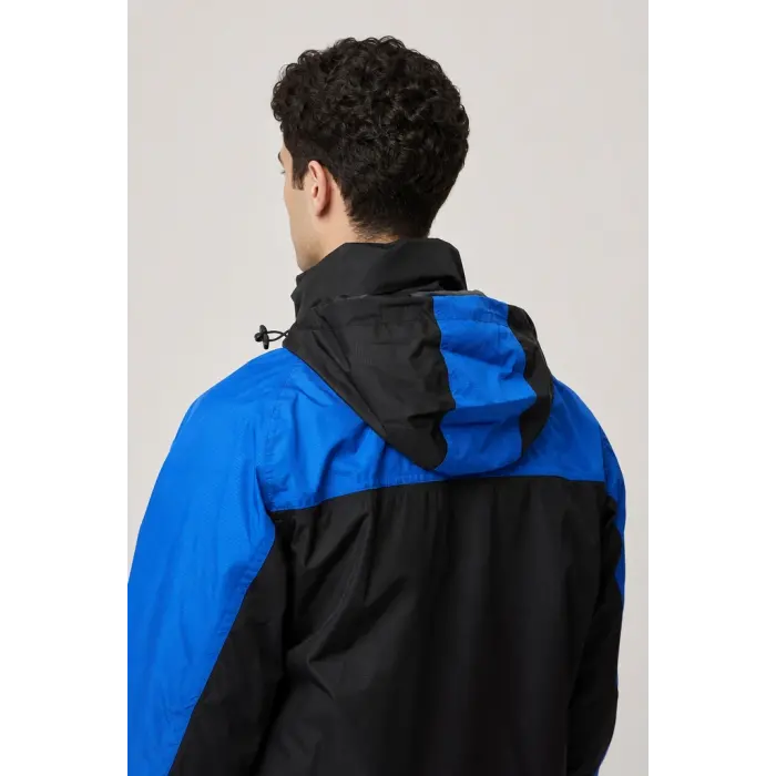 3in1 Parka - Siyah-Saks Mavi