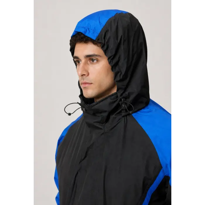 3in1 Parka - Siyah-Saks Mavi