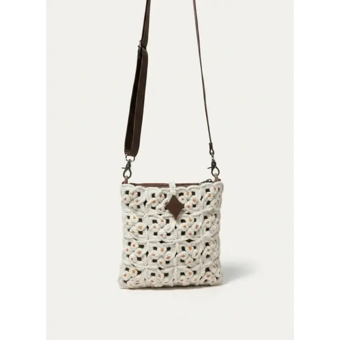 Hand-Knitted Handbag and Shoulder Bag
