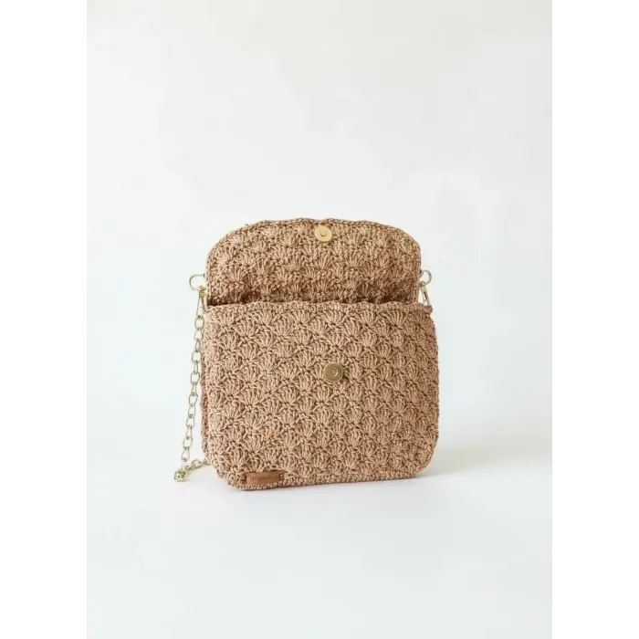 Handmade Knitted Womens Handbag and Shoulder Bag
