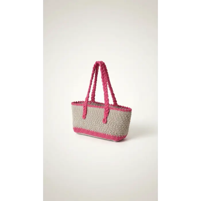 Hand-Knitted Womens Bag
