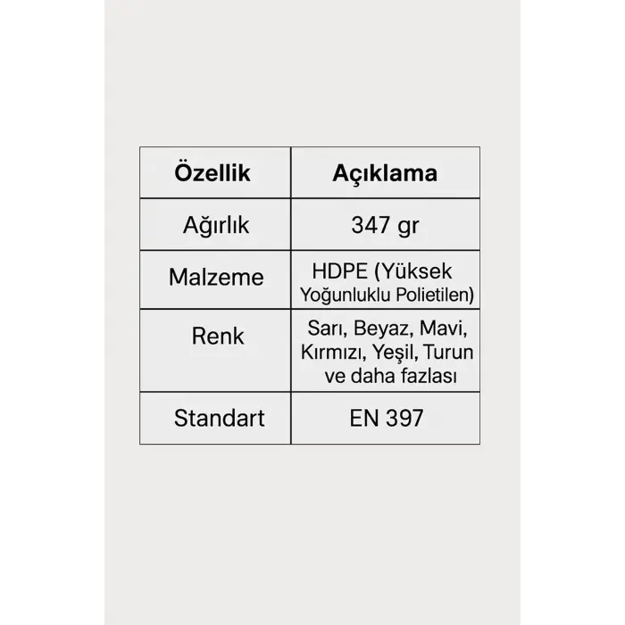 Karam KB580 Vidalı Baret - Beyaz