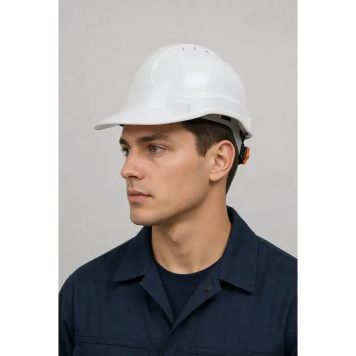 Karam KB660 Vidalı Baret - Beyaz