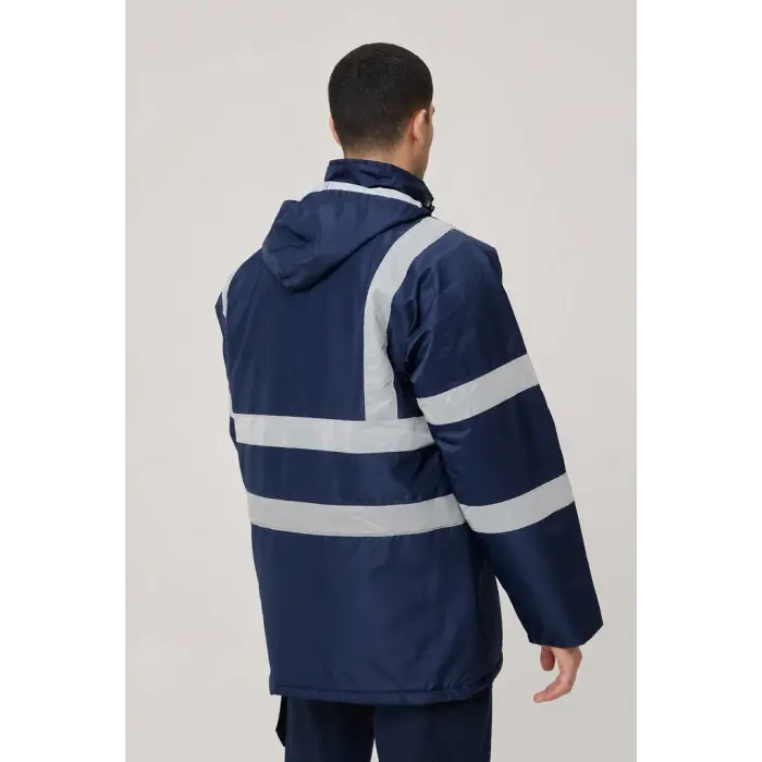 Reflektörlü Parka - Lacivert