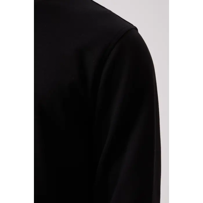 Sanfords Mens Crew-Neck Sweatshirt 82% Cotton, Winter - Black