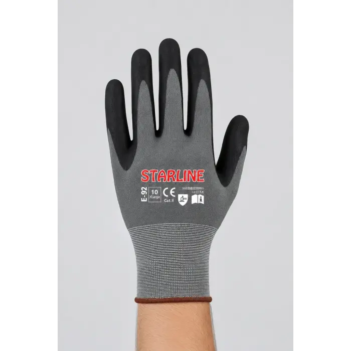 Starline E-92 Micro Köpük Nitril İş Eldiveni
