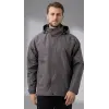Çıkarılabilir Polarlı 3in1 Kışlık Parka - Koyu Gri