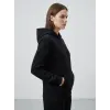 Sanfords Kadın Kapüşonlu Sweatshirt - Siyah