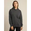 Sanfords Kadın Kapüşonlu Sweatshirt - Füme