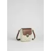 Hand-Knitted Combed Cotton Yarn Handbag and Shoulder Bag