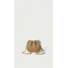 Handmade Paper Rope Drawstring Womens Bag