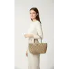 Hand-Knitted Womens Shoulder Bag