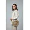 Hand-Woven Round Straw Jute Bag