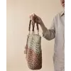 Handmade Lined Paper Yarn Bag