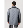 Reflektör Detaylı Parka - Gri-Siyah