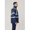 Reflektörlü Parka - Lacivert