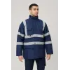 Reflektörlü Parka - Lacivert
