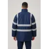 Reflektörlü Parka - Lacivert