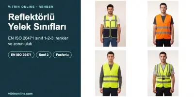 Reflektörlü Yelek Sınıfları: EN ISO 20471 Sınıf 1, 2, 3 ve Kullanım