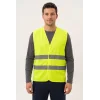 Reflektörlü Raşel Yelek - Fosforlu Sarı