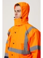 Eradium 5n1 Reflektörlü İş Güvenliği Parkası - Su Ve Rüzgar Geçirmez, Yüksek Görünürlüklü Kışlık Mont
