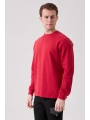 Galanthus Basic Sweatshirt - Uzun Kollu, Pamuklu, Rahat Kesim, Günlük Ve İş Kullanımı İçin
