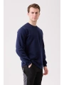 Galanthus Basic Sweatshirt - Uzun Kollu, Pamuklu, Rahat Kesim, Günlük Ve İş Kullanımı İçin