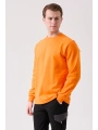 Galanthus Basic Sweatshirt - Uzun Kollu, Pamuklu, Rahat Kesim, Günlük Ve İş Kullanımı İçin