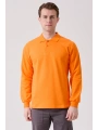 Galanthus Polo Sweat Erkek Uzun Kollu Pamuklu Sweatshirt İş Ve Günlük Kullanım İçin