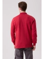 Galanthus Polo Sweat Erkek Uzun Kollu Pamuklu Sweatshirt İş Ve Günlük Kullanım İçin
