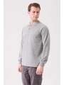 Herba Polo Sweat Erkek Uzun Kollu Pamuklu Sweatshirt İş Ve Günlük Kullanım İçin