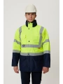 Linum Reflektörlü İş Güvenliği Parkası - Su Ve Rüzgar Geçirmez, Yüksek Görünürlüklü Kışlık Mont
