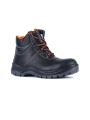 Mekap 023r Rolax Deri S2 Çelik Burunlu Siyah İş Güvenliği Botu
