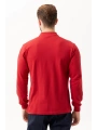 Padus %100 Pamuk Polo Yaka Uzun Kollu T-shirt Şık Ve Konforlu İş Ve Genel Kullanım