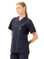 Santolina V Yaka Üniforma - Doktor, Hemşire, Sağlık Çalışanları İçin Rahat Ve Dayanıklı Scrubs