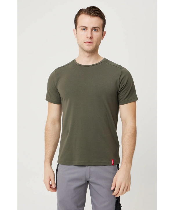 Allium Basic T-shirt - Pamuklu, Nefes Alabilir, Klasik Ve Rahat Kesim