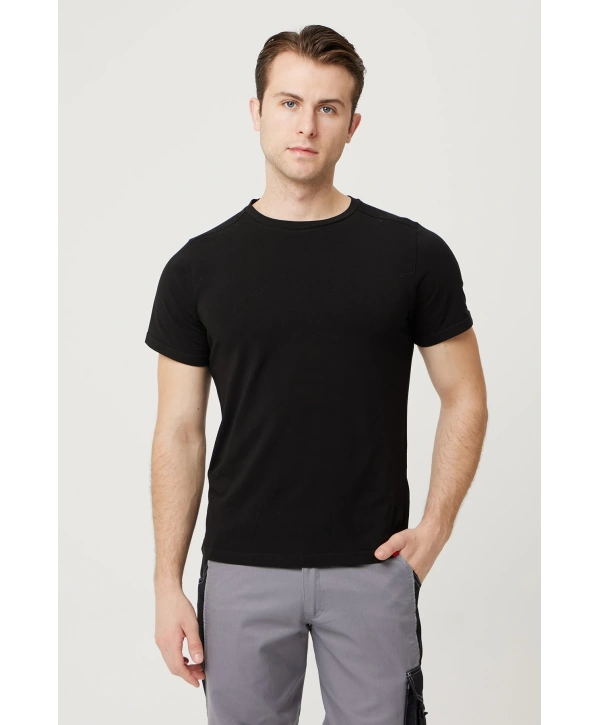 Allium Basic T-shirt - Pamuklu, Nefes Alabilir, Klasik Ve Rahat Kesim