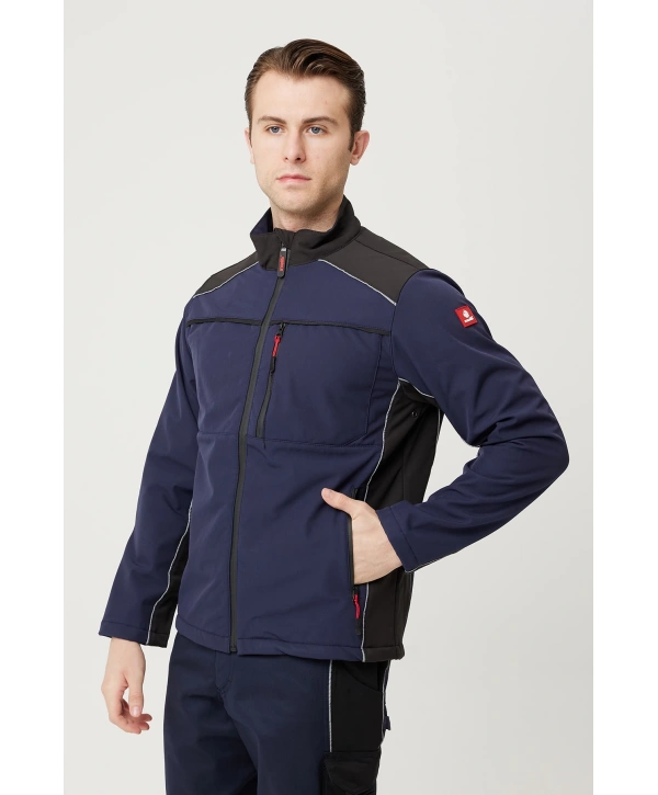 Allium Softshell Mont Suya Dayanıklı Rüzgar Kesici Termal İç Astarlı