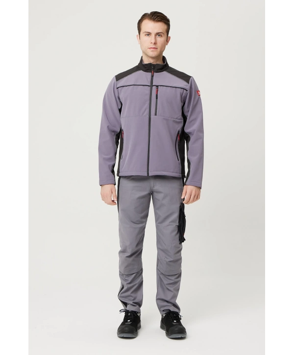 Allium Softshell Mont Suya Dayanıklı Rüzgar Kesici Termal İç Astarlı