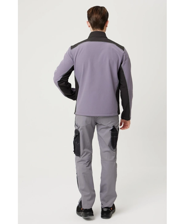 Allium Softshell Mont Suya Dayanıklı Rüzgar Kesici Termal İç Astarlı