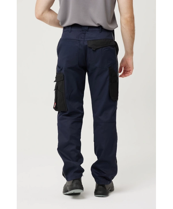 Allium Trousers Lacivert-siyah