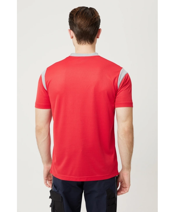 Allium V Yaka Tişört Nefes Alabilir Esnek Ve Şık İş Ve Günlük Kullanım İçin